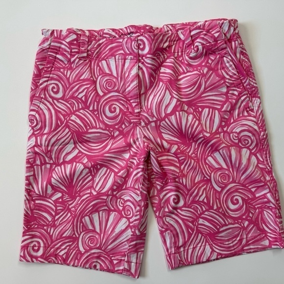 Vineyard Vines Nautilus Shell Bermuda Shorts Girls 14 - Picture 3 of 12